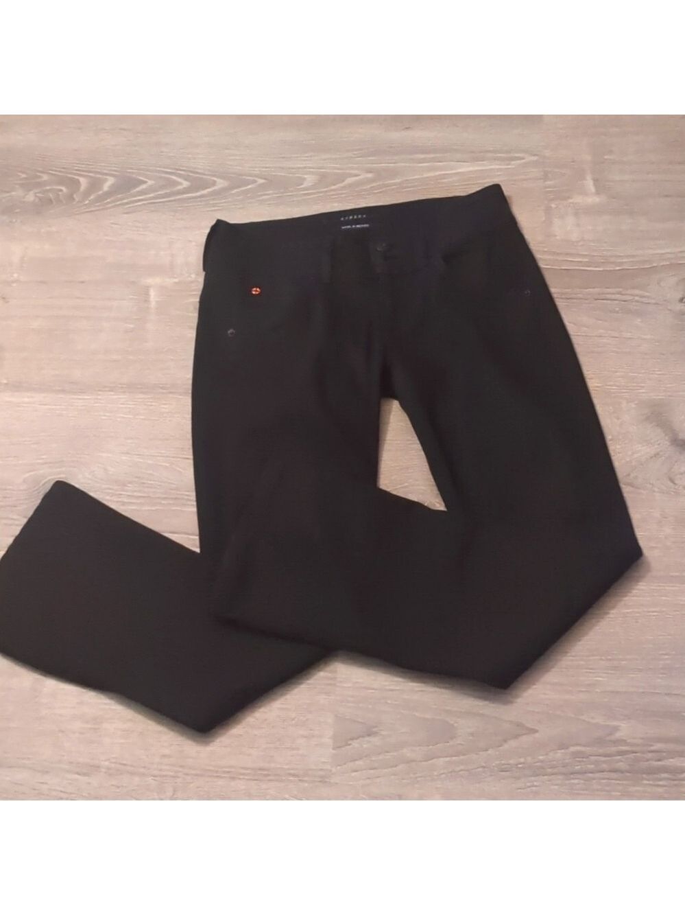 Hudson double button black jeans size 26